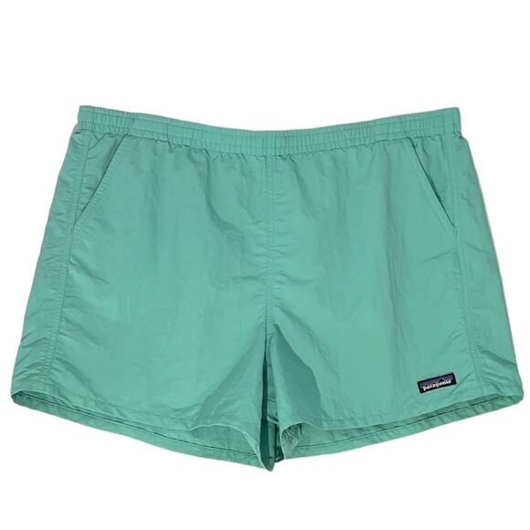 Patagonia Baggies In Fresh Teal Lightweight Water Repellent Relaxed Fit Size XL - Picture 2 of 8